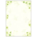 ササガワ(Sasagawa) 和柄用紙 和ごころ 白ツメ草 4-1016(72961) Japanese pattern paper heart
