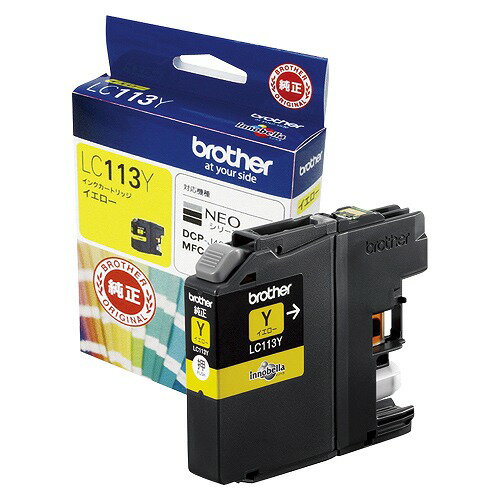 ブラザー工業 インクカートリッジ イエロー LC113Y(16418) ink cartridge