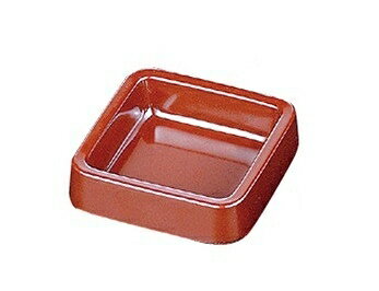 カラー灰皿 茶 角 A-271(006154-003) color ashtray