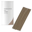 カメヤマキャンドルハウス 香る線香 サンダルウッド&アンバー SJ0480565 fragrant incense
