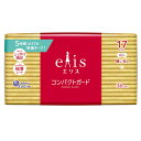 エリス(elis) コンパクトガード 軽い日用 羽なし 17cm 5時間つけても快適キープ! 入数:1パック(36個入) compact guard(4)