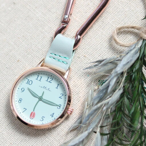 フルカ 懐中時計 グリーン バッグにも付けられるカラビナウォッチ GY050-1 pocket watch フルカ 懐中時計 グリーン バッグにも付けられるカラビナウォッチ GY050-1 pocket watch