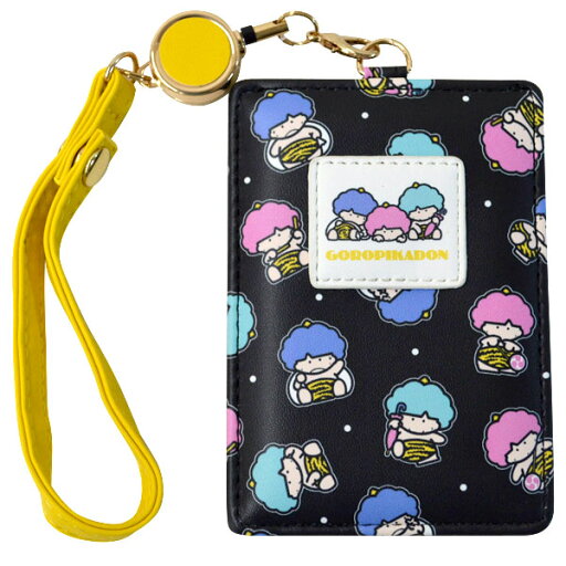 サンリオ キャラ リール付きパスケース ゴロピカドン 便利なリール付きの可愛いパスケース SR2710(GOROPIKADON) Sanrio character pass case with reel サンリオ キャラ リール付きパスケース ゴロピカドン 便利なリール付きの可愛いパスケース SR2710(GOROPIKADON) Sanrio character pass case with reel