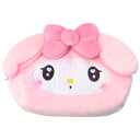 サンリオ ぬいぐるみフェイスポーチ マイメロディ ぬいぐるみみたいなふわふわポーチ SR44198(MYMELO)