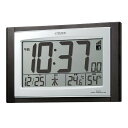 CITIZEN(シチズン) 掛置兼用電波時計パルデジットコンビ 8RZ096-023(11780) Pal digit combination radio controlled clock for hanging(2)