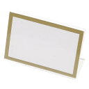 クラウン L型カード立 アクリル製 CR-KD650-T(06100) shaped card stand