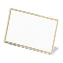 クラウン L型カード立 アクリル製 CR-KD100-T(06102) shaped card stand