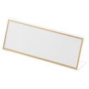 クラウン L型カード立 アクリル製 CR-KD200-T(06107) shaped card stand
