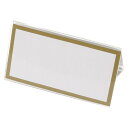 クラウン V型カード立アクリル製 CR-KD90-T(06110) shaped card stand made acrylic