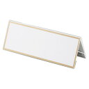 クラウン V型カード立アクリル製 CR-KD18-T(06113) shaped card stand made acrylic