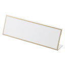 クラウン L型カード立 PET製 CR-KD200P-T(33686) shaped card stand