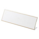 クラウン L型カード立 PET製 CR-KD250P-T(33687) shaped card stand