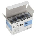 キングジム(Kingjim) テプラPRO テープカートリッジ 青 入数:1箱(5個) SC6B-5P(06572) Tepra Tape Cartridge(2)