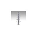 エヌケイ パンフレットスタンド壁掛 ダークメタリック HP-W105(69832) pamphlet stand wall hanging(2)
