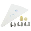 タイガークラウン(Tiger Crown) 絞り出し袋 口金付 10吋 お菓子づくりに 544 Piping bag with cap