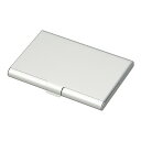 レイメイ藤井 アルミカードケース シルバー 35枚収納 CHA1057S(44636) aluminum card case