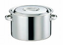 18-8 半寸胴鍋 27cm 目盛付 手付 0004300 Half body pot