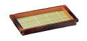 焼杉 板そば 小 すだれ付 21437(0084300) Yakisugi plate soba