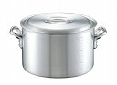 中尾アルミ製作所 キング アルミ半寸胴鍋 21cm 目盛付 0087400 Aluminum half body pot