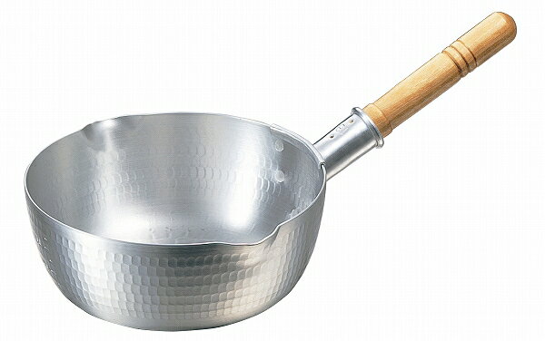 中尾アルミ製作所 アルミ打出 両口雪平鍋 27cm 目盛付 0178000 Hammered aluminum double ended snow flat pot