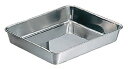 大屋製作所 クローバー 18-8 角バット 3枚取 0241900 square bat