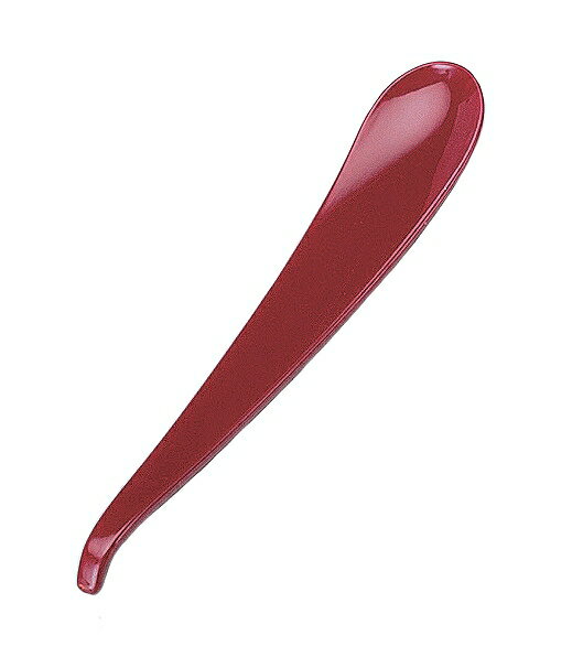 しずくデザートスプーン 朱 0262220 Drop dessert spoon