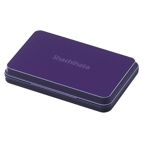 シヤチハタ スタンプ台 紫 中形 HGN-2-V(67934) stamp pad