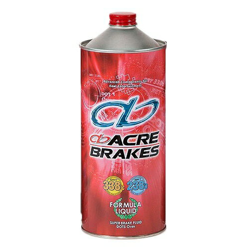 アクレ(ACRE) フォーミュラリキッド スーパーブレーキフルード 1L DOT5オーバー FL-FLUID