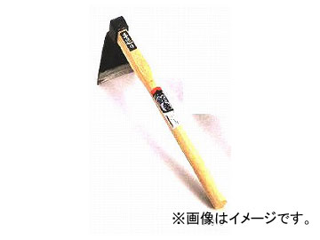 鬼印/浅野木工所 風/KAZE （白柄）手打バチ鍬 06010 White pattern Hand handed bee hoe