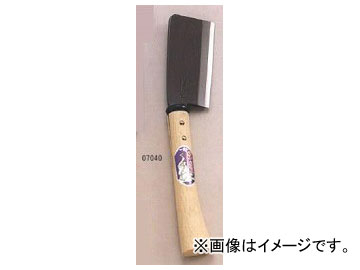 鬼印/浅野木工所 風/KAZE （手打鋼付）東型鉈両刃 07040 With hand steel Eastern hatchet blade