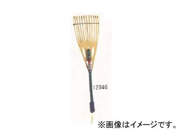 鬼印/浅野木工所 翠/MIDORI プラ熊手（パイプ柄）No.3 12046 Plastic rake pipe pattern