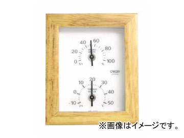 クレセル/CRECER 温度計 湿度計 Woody CR-650W JAN：4955286803875 Termeter humidity meter