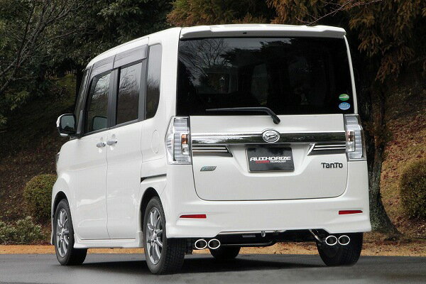 フジツボ(FUJITSUBO) A-S マフラー ダイハツ タント DBA-LA600S KF カスタム ターボ 2WD 2013年10月〜2019年07月 Wテール 左右出し 340-71232 muffler