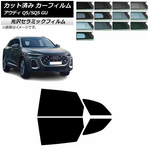 カーフィルム アウディ Q5/SQ5 GU 2025年07月〜 リアドアセット IR UV 高断熱 選べる13フィルムカラー AP-WFIR0500-RD Car film