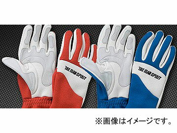 2輪 山田辰/YAMADA TATSU レーシンググローブ #0055 カラー：マリンブルー サイズ：S/M/L 入数：1組 (左右) Racing gloves