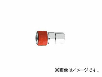 フジマック/FUJIMAC ナットタイプソケット ロック一発カプラ メネジタイプ Nut type socket