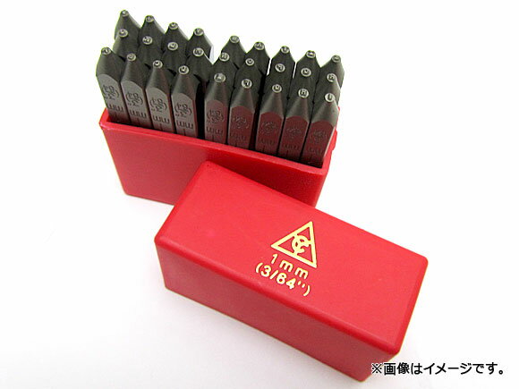 AP ץݥ 27ܥå (A-Zܡ) 3/64 APYC601-1.0mm(3/64) Set stamp punches