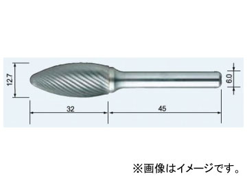 ムラ゠メタル・リムーãƒãƒ« マスター超硬ãƒãƒ¼ スパイラルカット CB51C 102S