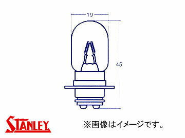 スタンレー/STANLEY モペッド球（二輪車ヘッドランプ用） 12V 25/25W A3603 入数：10個 valve