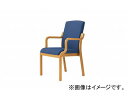 iCL/NAIKI ؐ`FA[ nCobN u[ E277-BL 540~605~895mm Wooden chair
