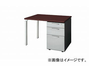ナイキ/NAIKI リンカー/LINKER ウエイク 片袖テーブル ゼブラウッド WK107B-SVZ 1000 700 700mm One sleeved table