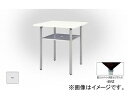 ナイキ/NAIKI リンカー/LINKER ウエイク ミーティングテーブル ハイタイプ シルバー/ゼブラウッド WKH099H-SVZ 900×900×950mm