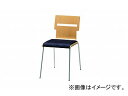 ナイキ/NAIKI リフレッシュ用チェアー 4本脚タイプ ブラック E215F-BK 418×610×765mm Refresh chair