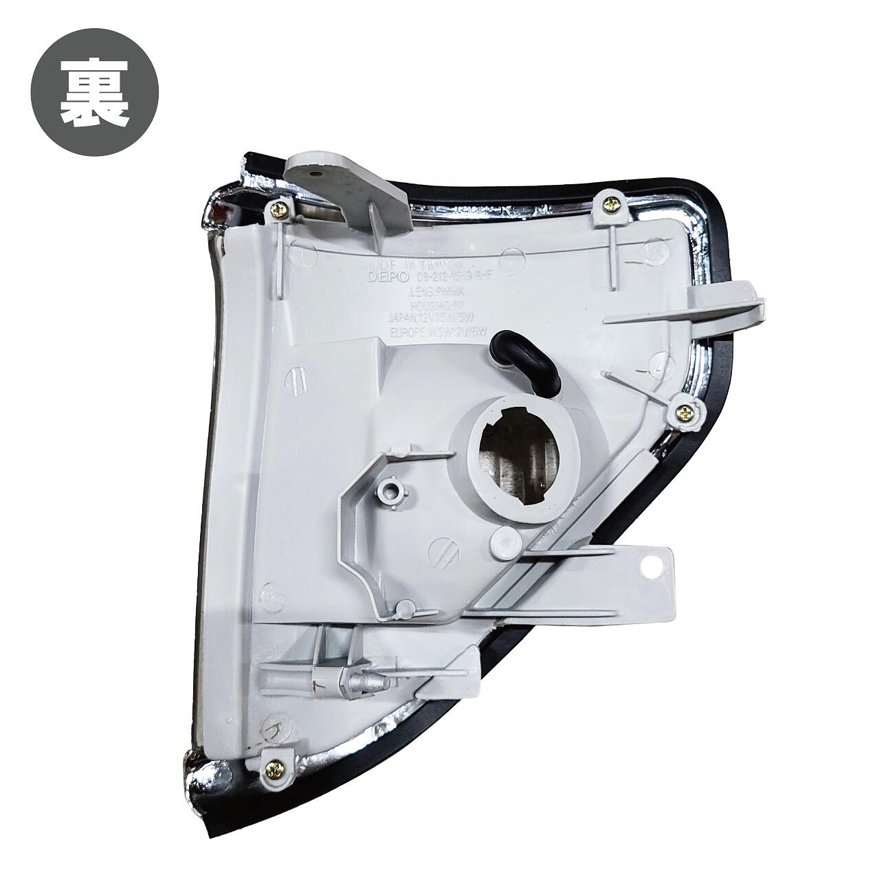 送料無料 トヨタ ランドクルーザー プラド 71 78 系 クリスタル コーナーランプ LJ71G LJ71W LJ78G LJ78W KZJ71G KZJ71W KZJ78G KZJ78W コーナー ライト サイド ランクル　前期 & 後期 2