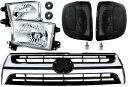 送料無料 送料トヨタ ハイラックス サーフ 180 185 ヘッドライト & コーナー & グリル セット RZN180W RZN185W VZN180W VZN185W KZN185G KZN185W KDN185W