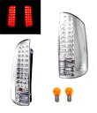 送料無料 送料トヨタ ノア ヴォクシー 01y-07y 前期 後期 AZR60G AZR65G LED クリスタル テールランプ 左右セット リヤ テール リア...