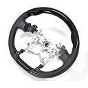 アクア NHP10 ノーマルグリップステアリング ピアノブラック PVCレザー 新品 内装 カスタムパーツ トヨタ