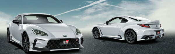 TRD ティーアールディーTRD GR86 ZN8 MT車 空力PKG (GRスポーツマフラー付車) 塗装済 クリスタルブラッ..