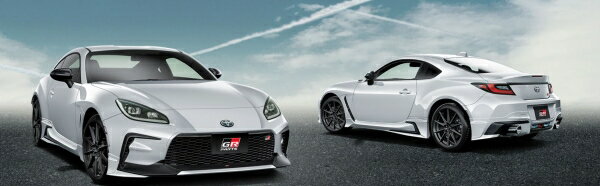 TRD ティーアールディーTRD GR86 ZN8 MT車 エアロパッケージ (標準マフラー付車) 塗装済 クリスタルブ..