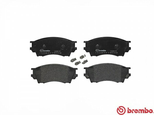 ブレンボブレーキパッド プロシード UF66M 96/2〜99/1 フロント セラミック 車台番号200261-＞